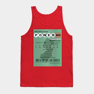 04-05-2024 Earthquake NJ Power Quake Lottery Ticket Tank Top